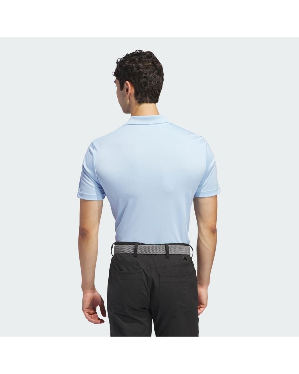 Adidas Blue Core Performance Primegreen Polo Shirt for men