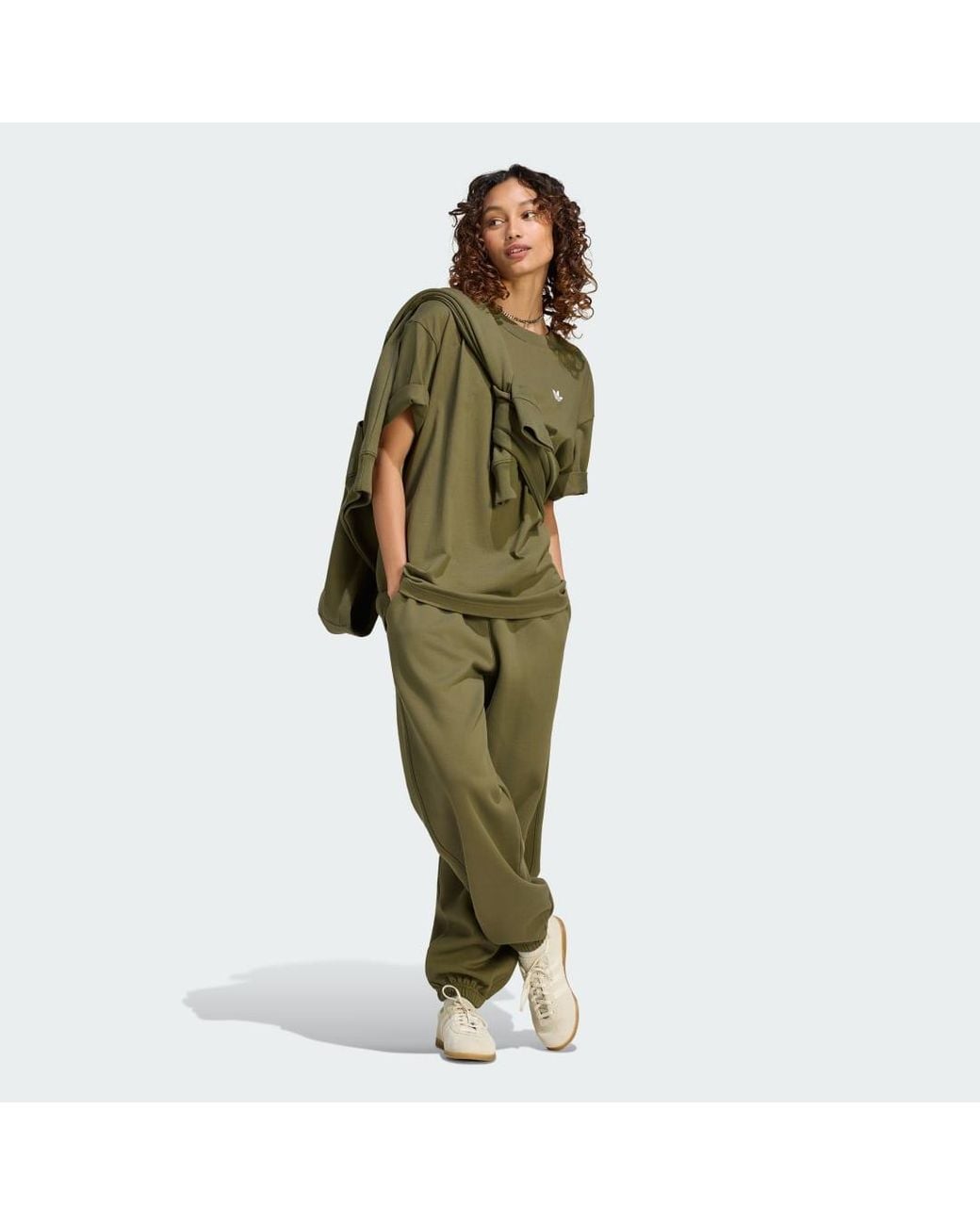 Adidas Green Essentials Boyfriend T-Shirt