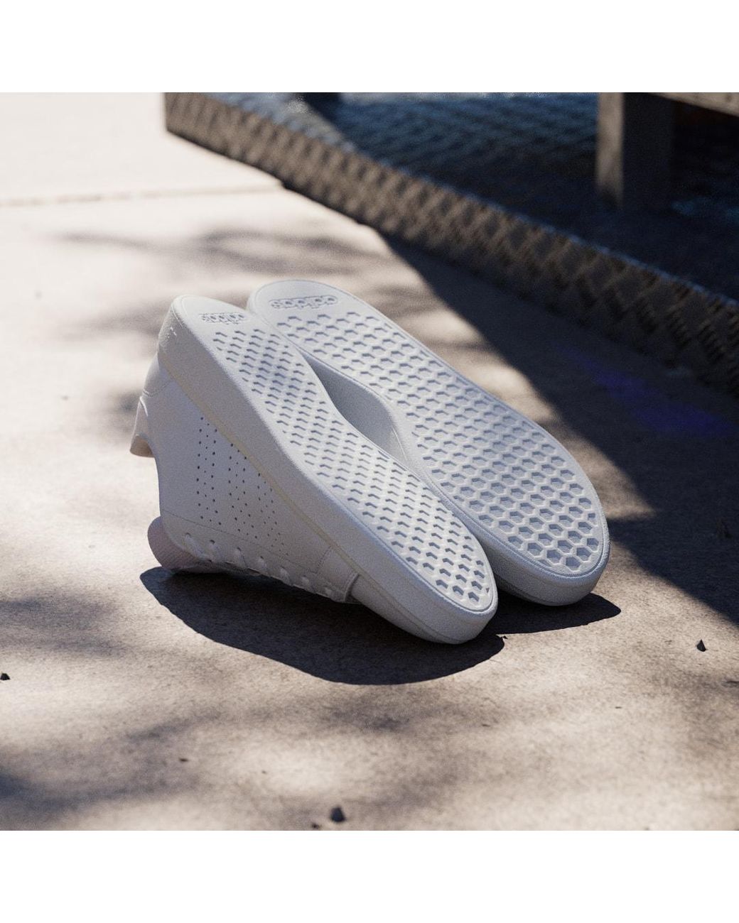 Adidas White Advantage Base 2.0 Shoes