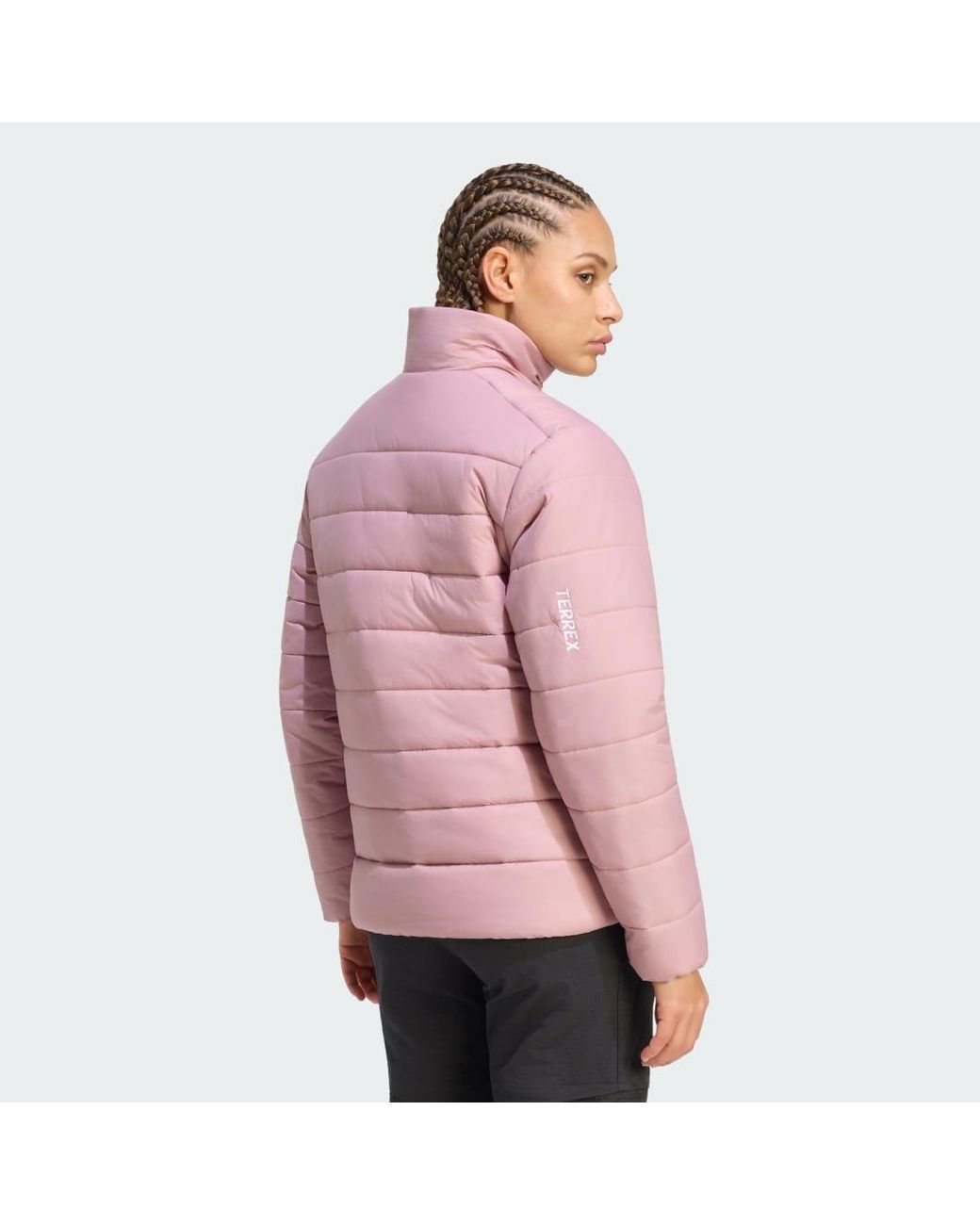 Adidas Originals Pink Terrex Multi Essentials Insulated Jacket