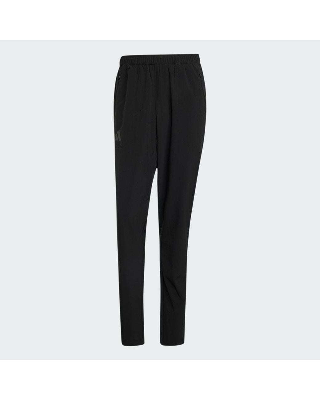 Adidas Black Terrex Multi Essentials Stretch Tracksuit Bottoms for men