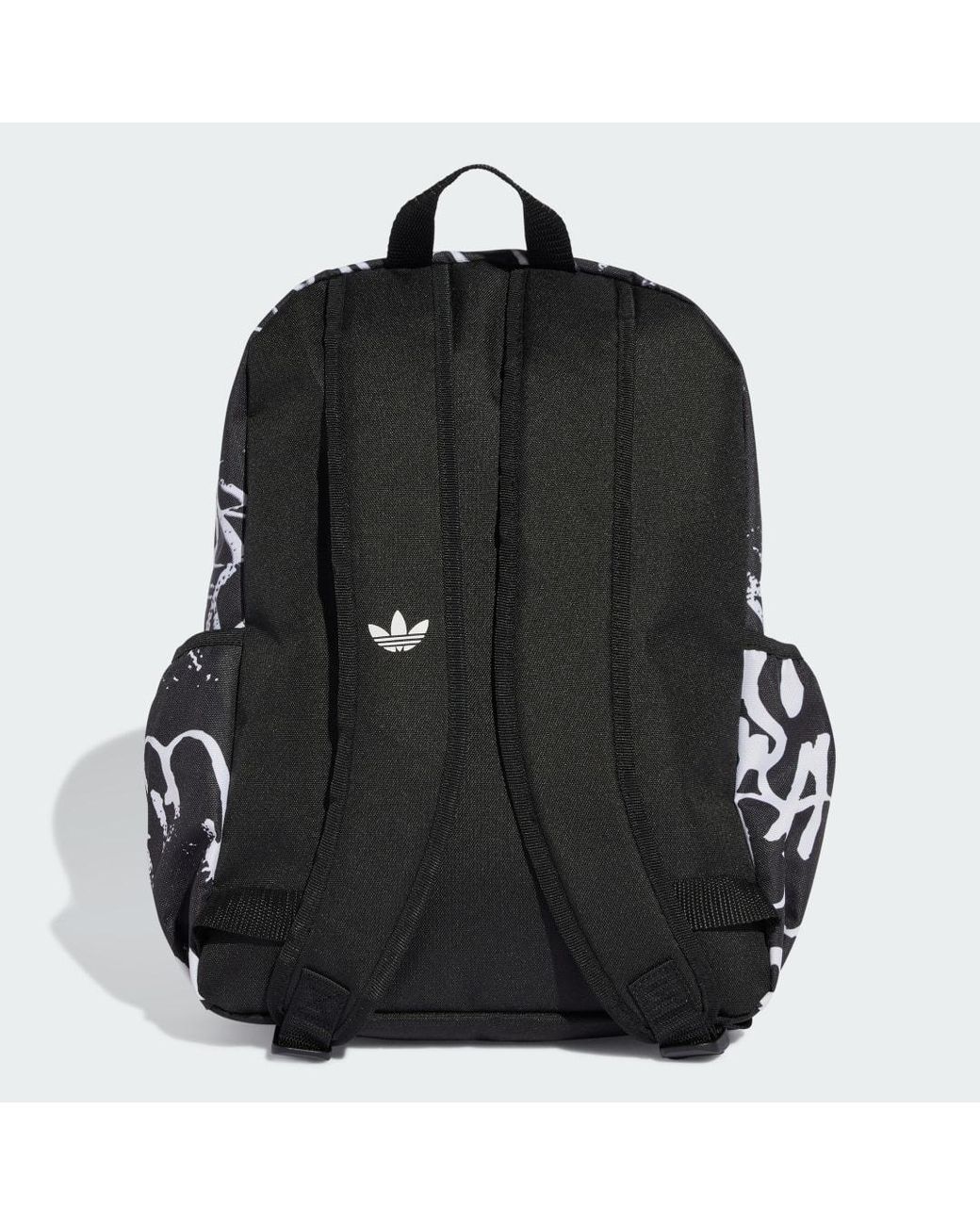 Adidas Black Graphic Classic Backpack