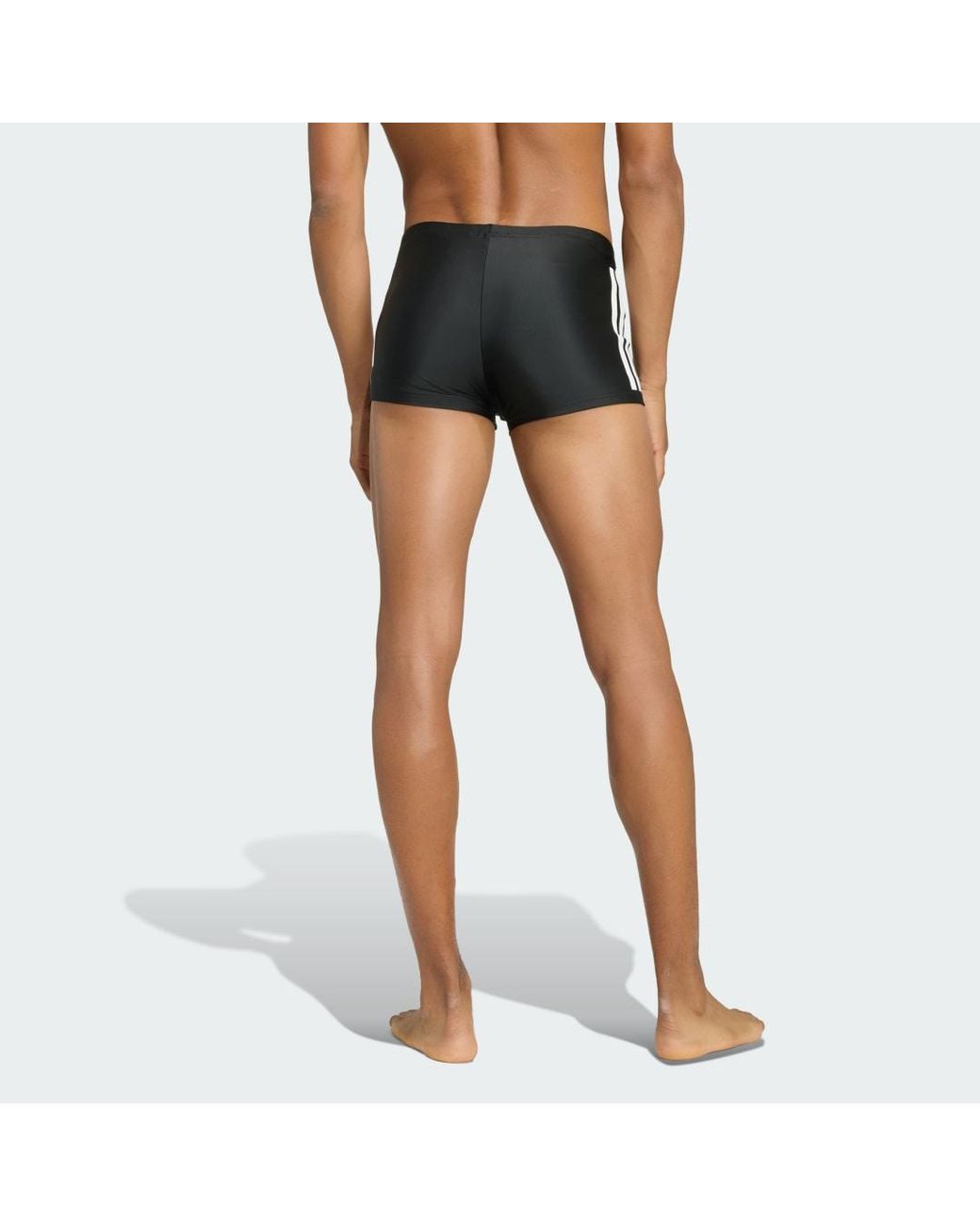 Adidas Blue 3S Swim Boxers for men