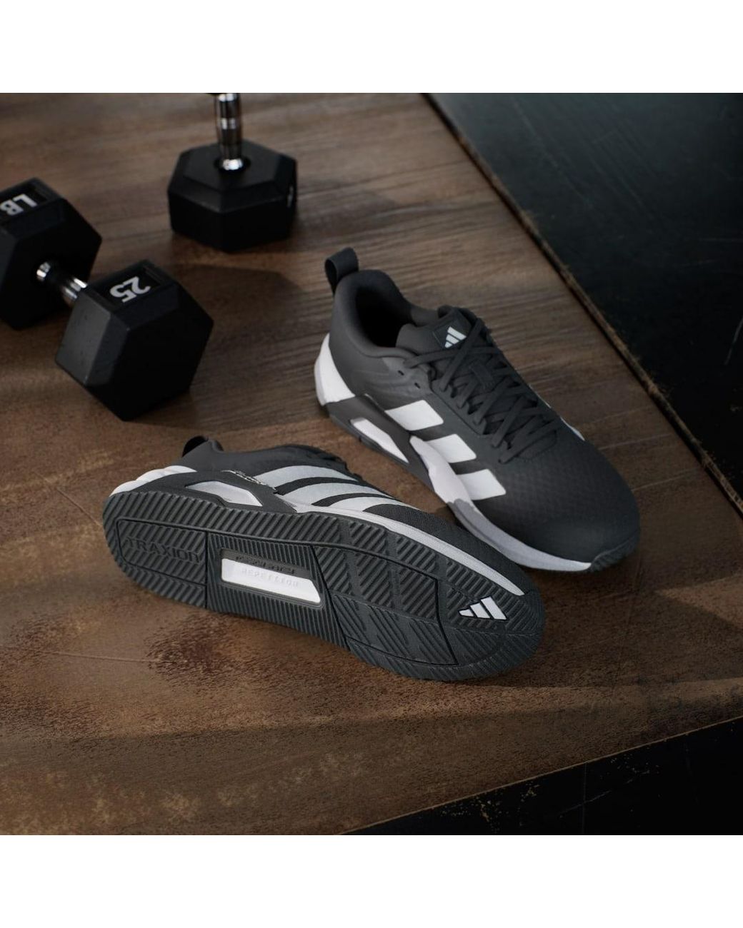 Adidas Black Dropset Control Training Shoes for men