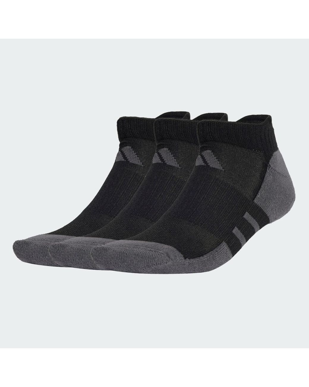 Adidas Black Essentials Climacool Low Cut Socks 3 Pairs