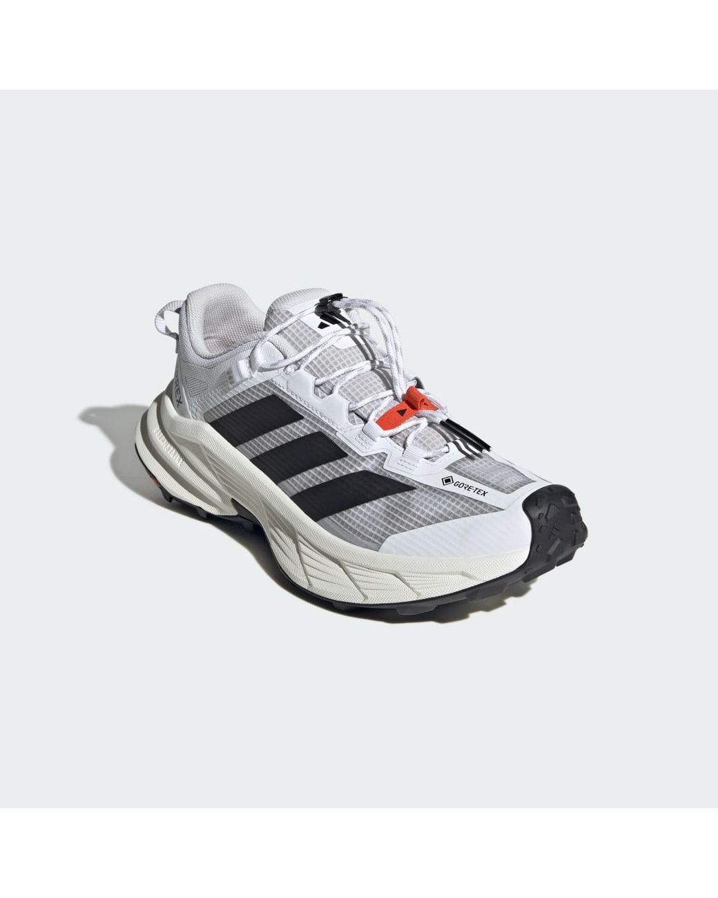 Adidas White Terrex Freehiker Sl Gore-Tex Hiking Shoes for men