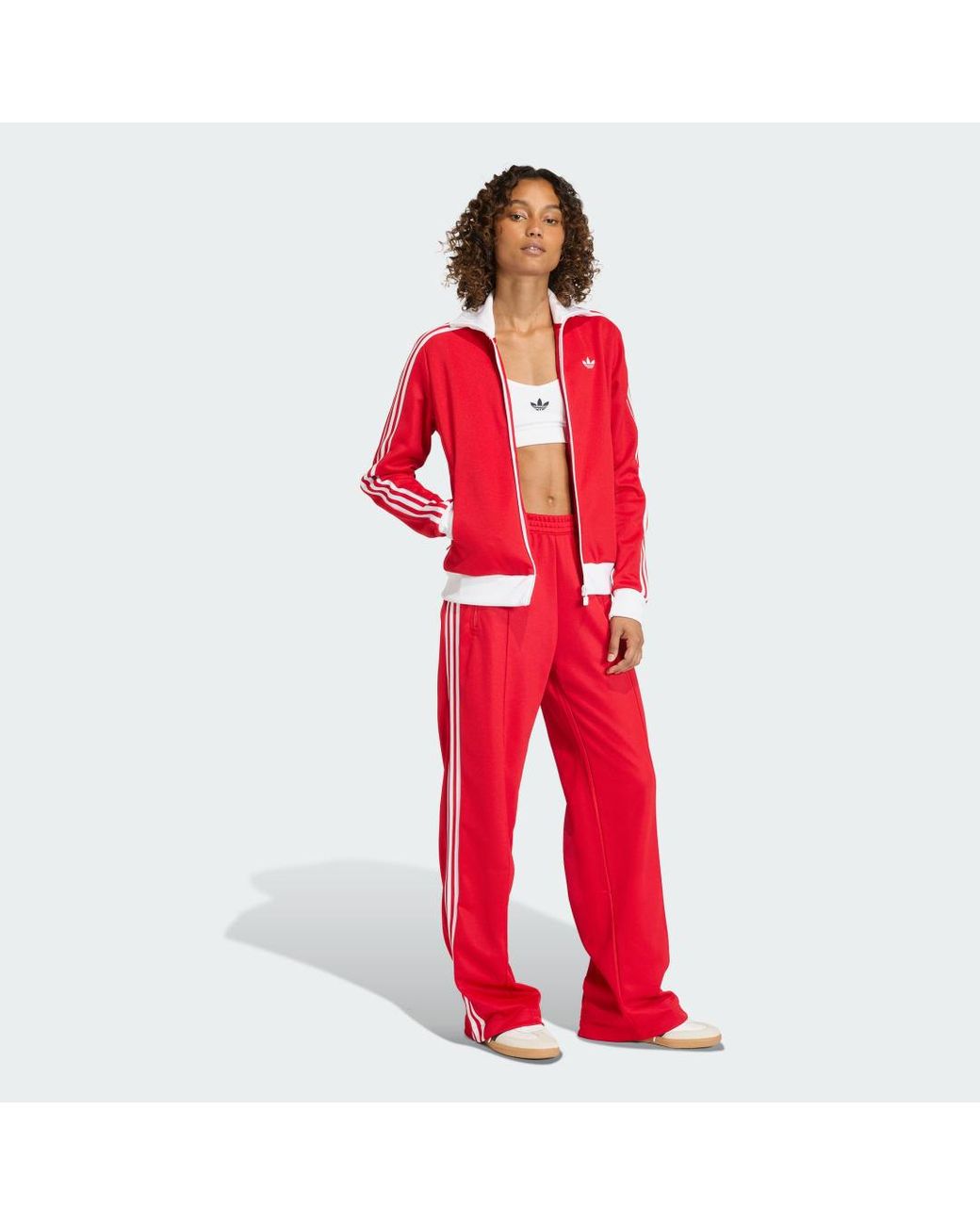 Adidas Red Classic Track Top