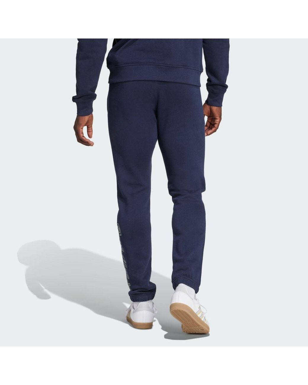 Adidas Blue Real Madrid Us Pack Tracksuit Bottoms for men