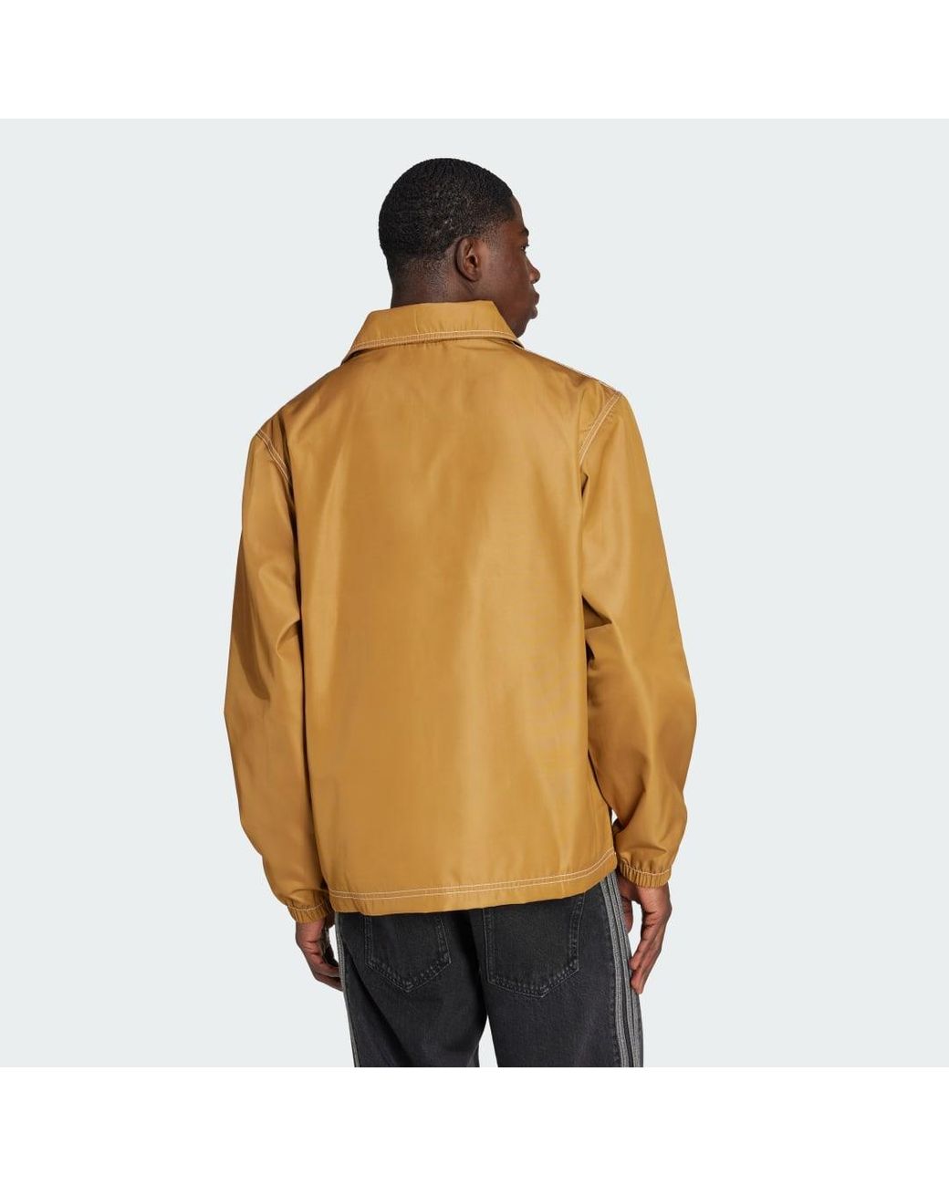 Adidas Metallic Wabash Regular Coach Jacket for men