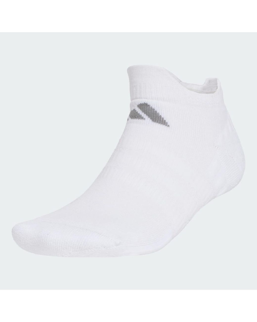 Adidas White Tennis Low Cut Socks Cushioned 1 Pair Pack