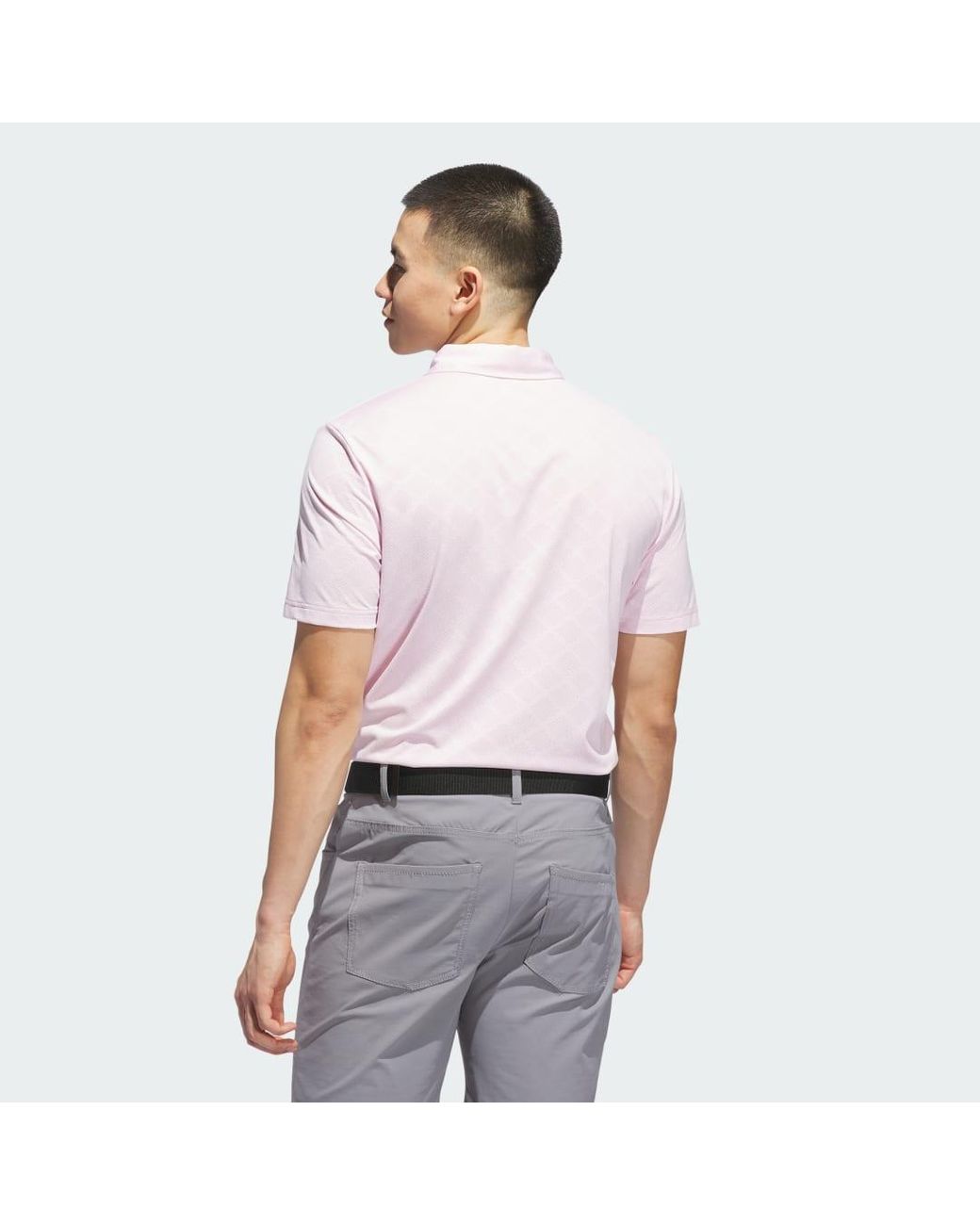 Adidas White Ultimate365 Hounds Jacquard Polo Shirt for men