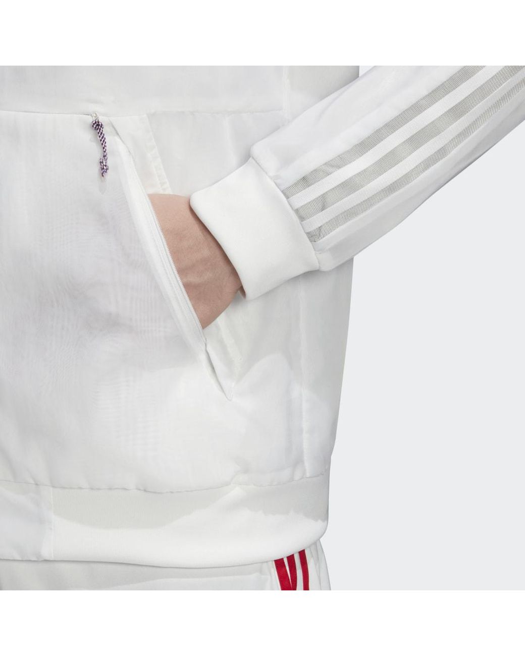 adidas Russland Uniforia Anthem Jacke in Weiß für Herren | Lyst DE