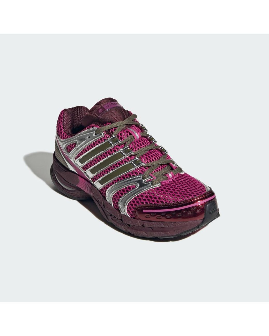Adidas Originals Purple Retro Running Shoes