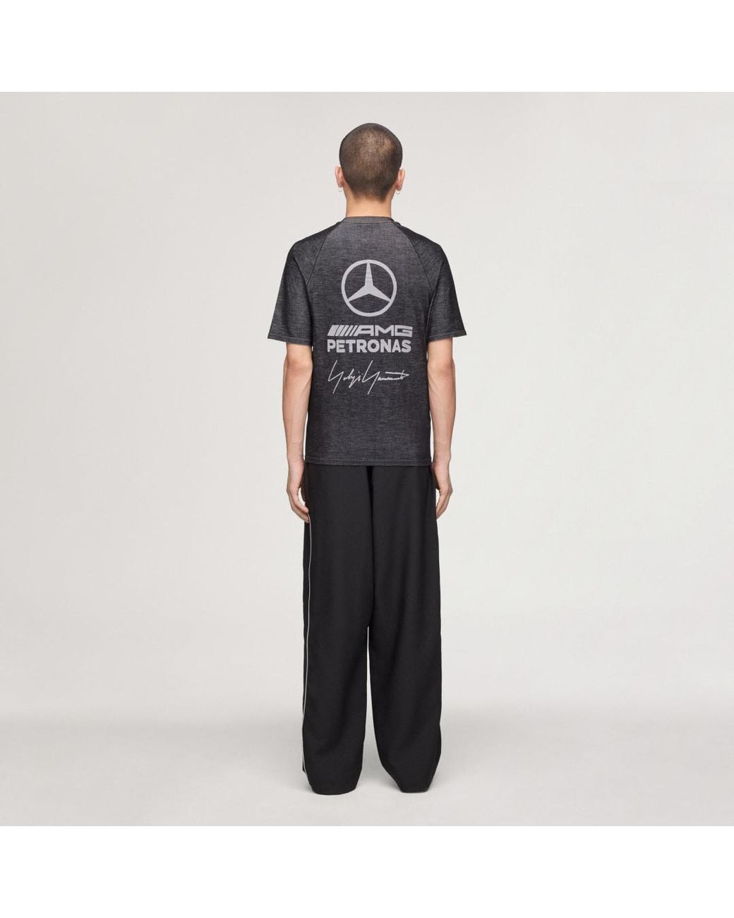 Adidas Black Y-3 Mercedes Engineered T-Shirt