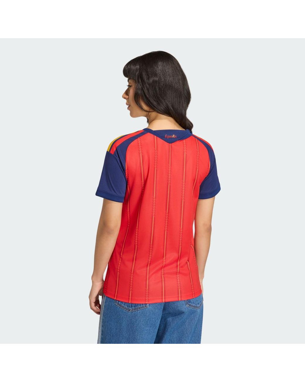 Adidas Red Football Spain 26 Home Jersey Jz5756