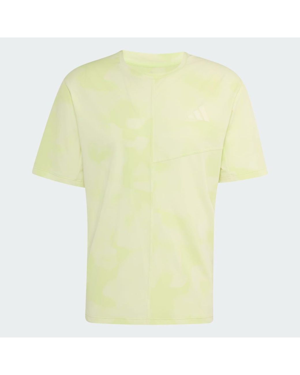 Adidas Yellow Terrex Multi Climacool Printed T-Shirt for men