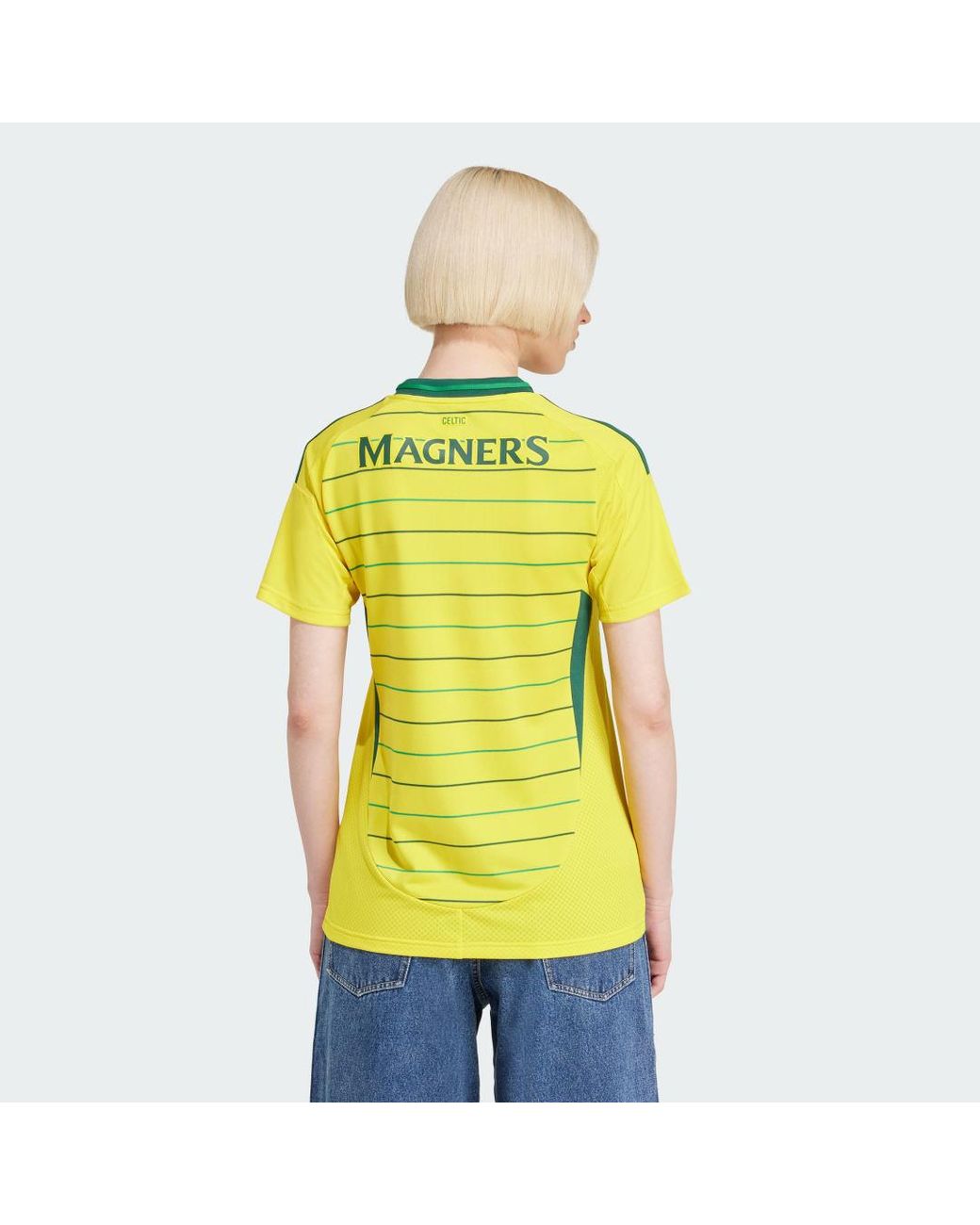 Adidas Yellow Celtic Fc 24/25 Away Jersey