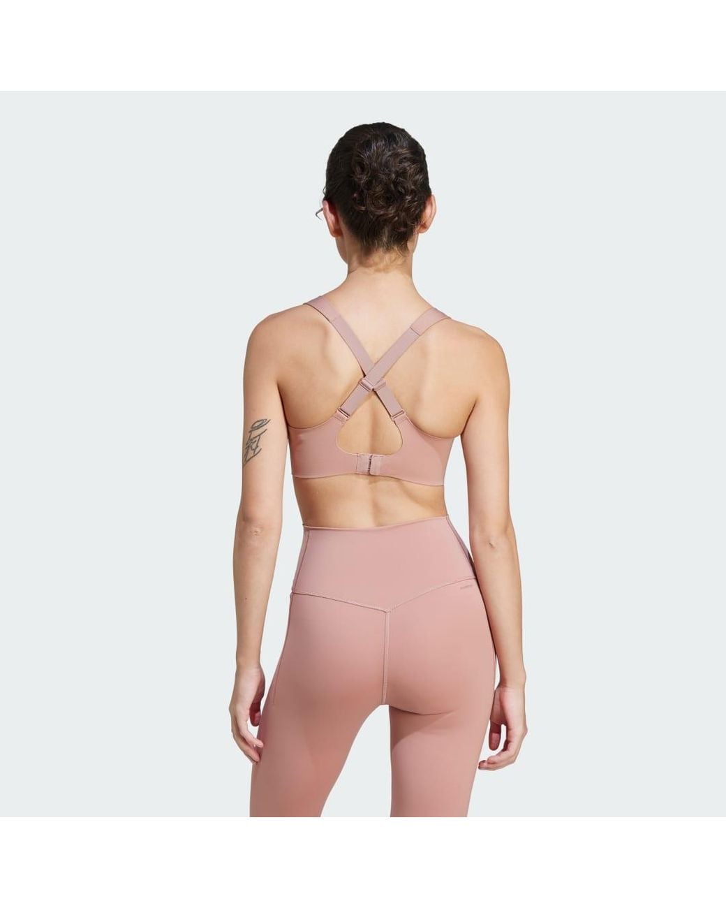Adidas Pink Tlrd Impact Luxe Training High Support Bra