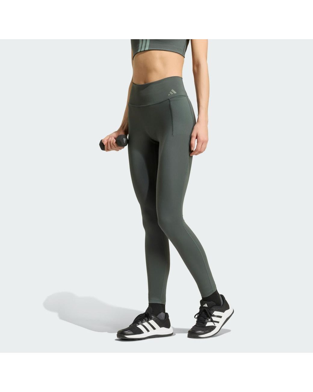 Adidas Multicolor Optime Workout Full Length Leggings