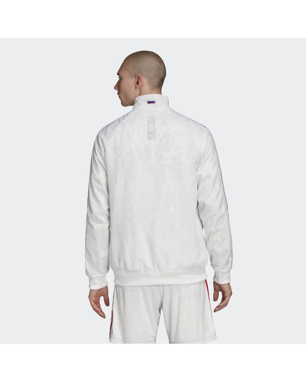 Veste Anthem Russie Uniforia adidas pour homme en coloris Blanc | Lyst