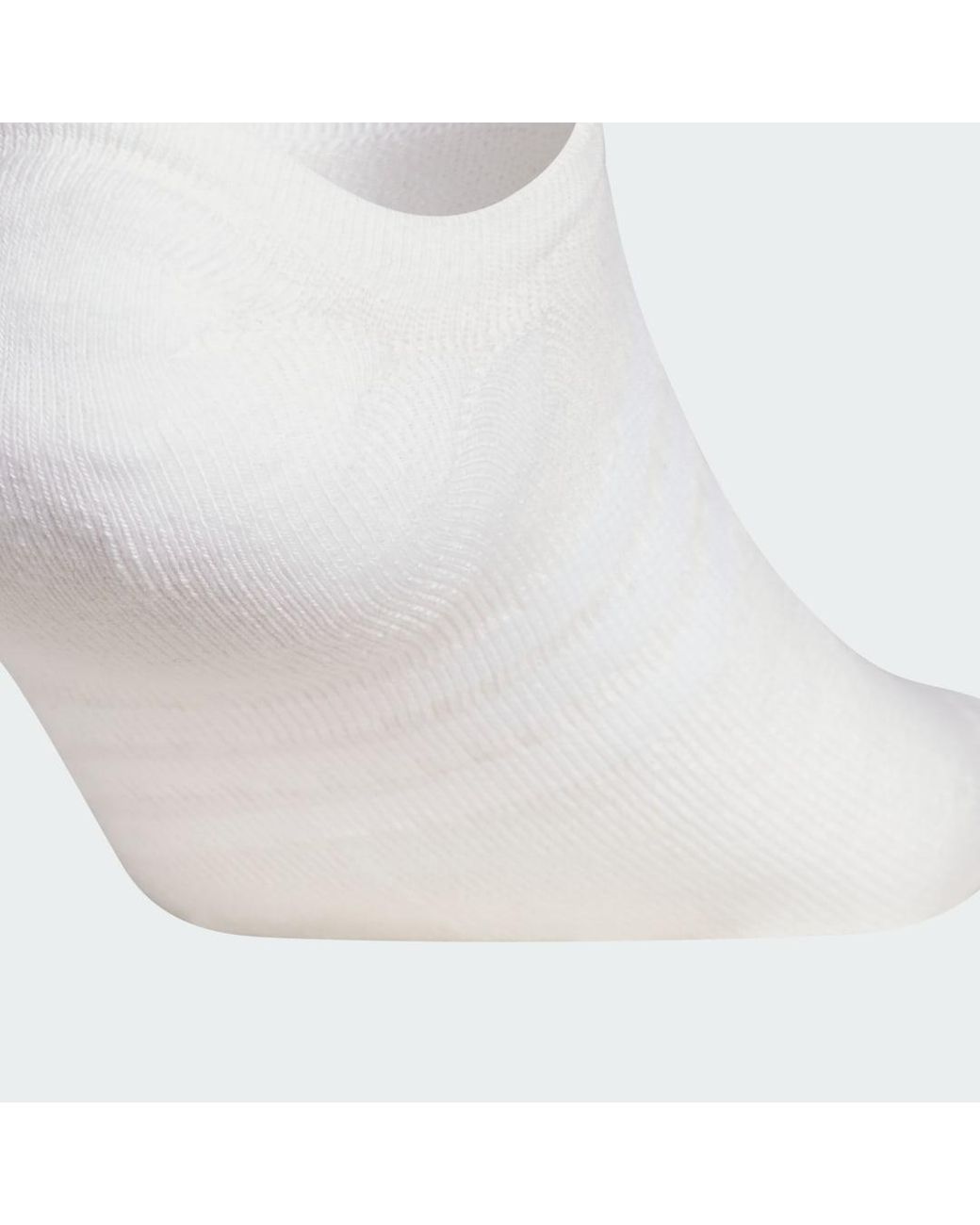 Adidas Black Performance 3 Pack No Show Socks