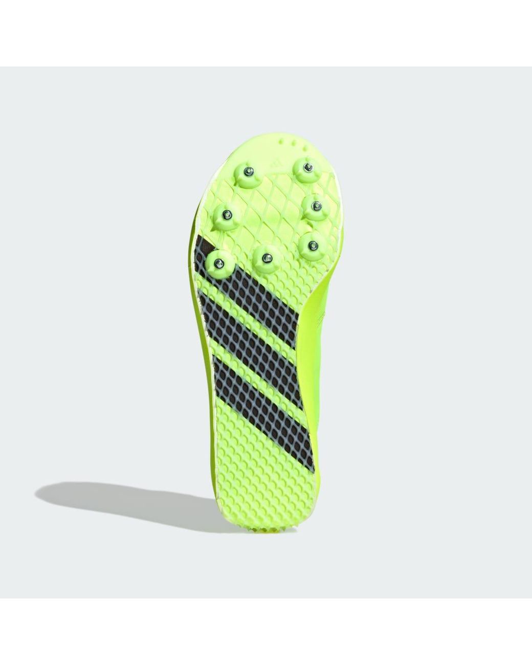 Adidas Green Adizero Tj/Pv Track And Field Shoes