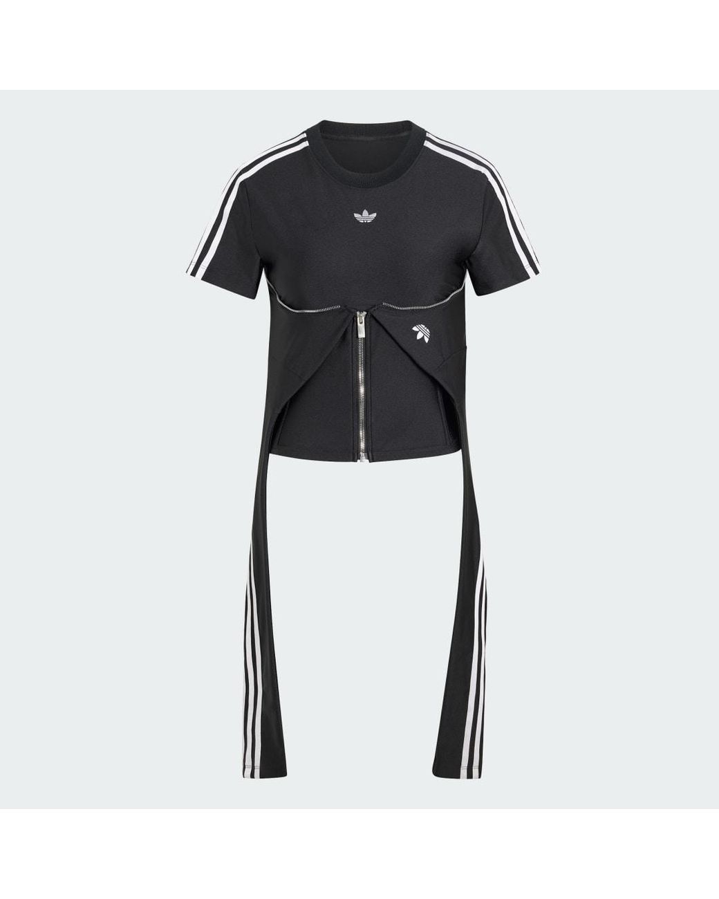 Adidas Black X Mia Marquez Corset T-Shirt