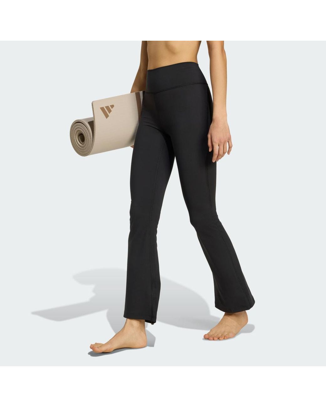 Adidas Black All Me Essentials Flare Leggings
