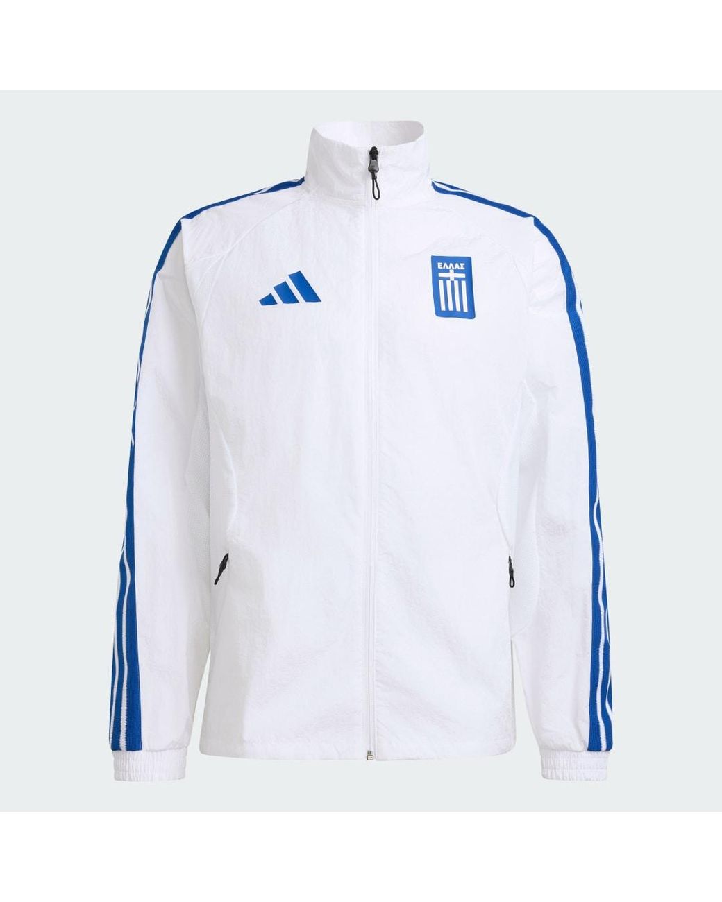 Adidas Blue Greece Home Anthem Jacket for men