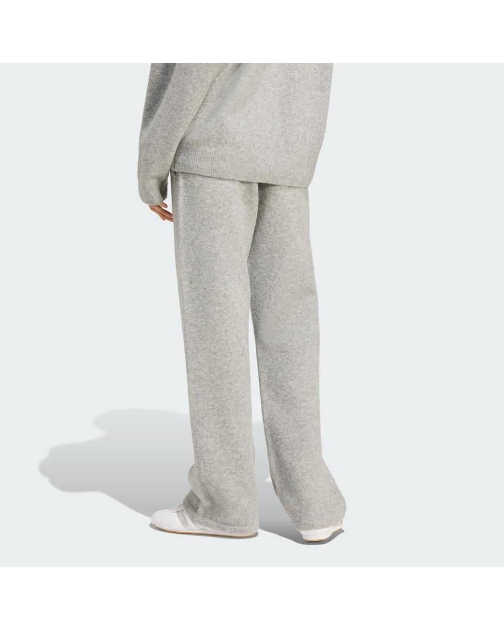 Adidas Gray Originals Athletic Dept Knitted Joggers