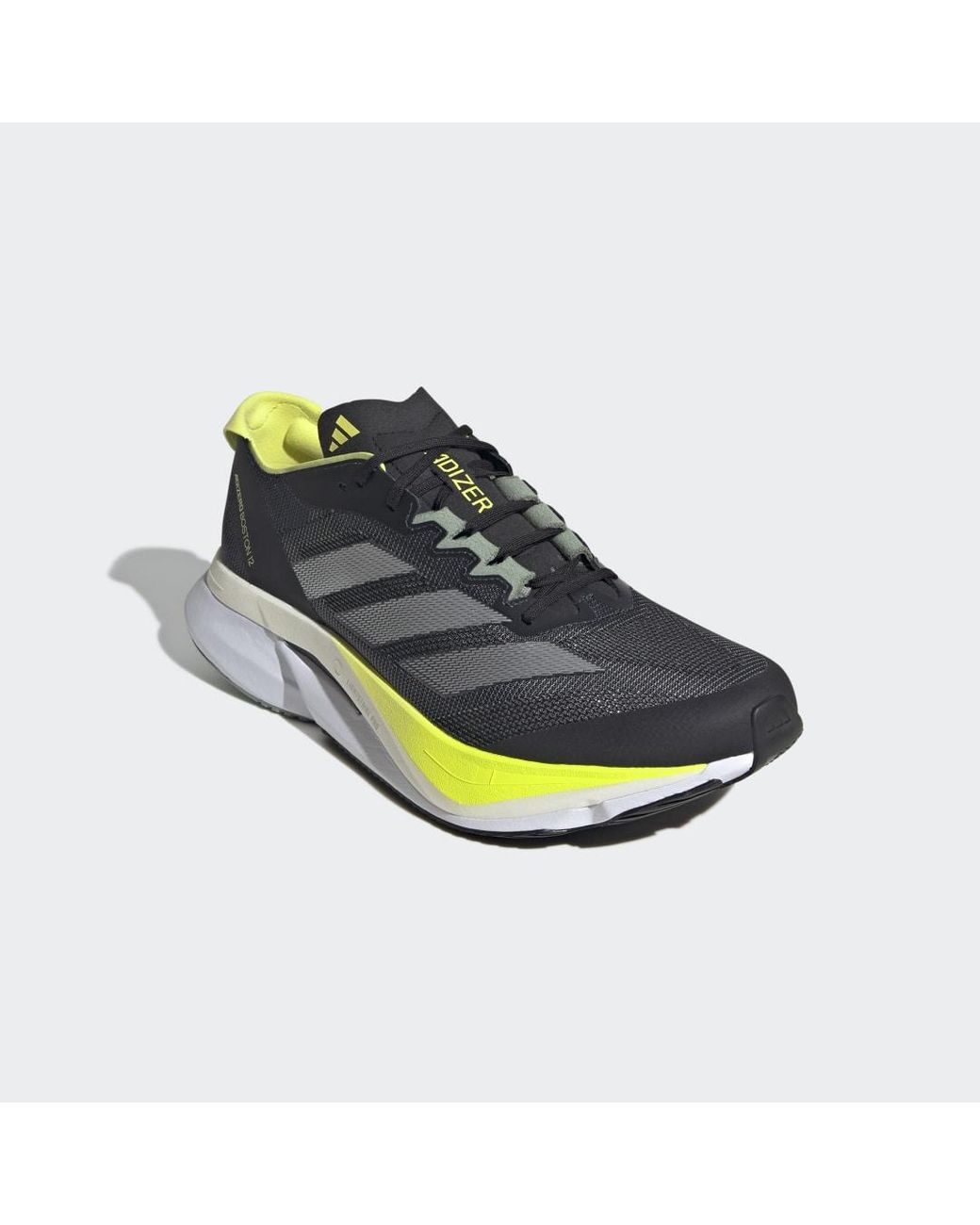 Adidas Blue Adizero Boston 12 Shoes for men