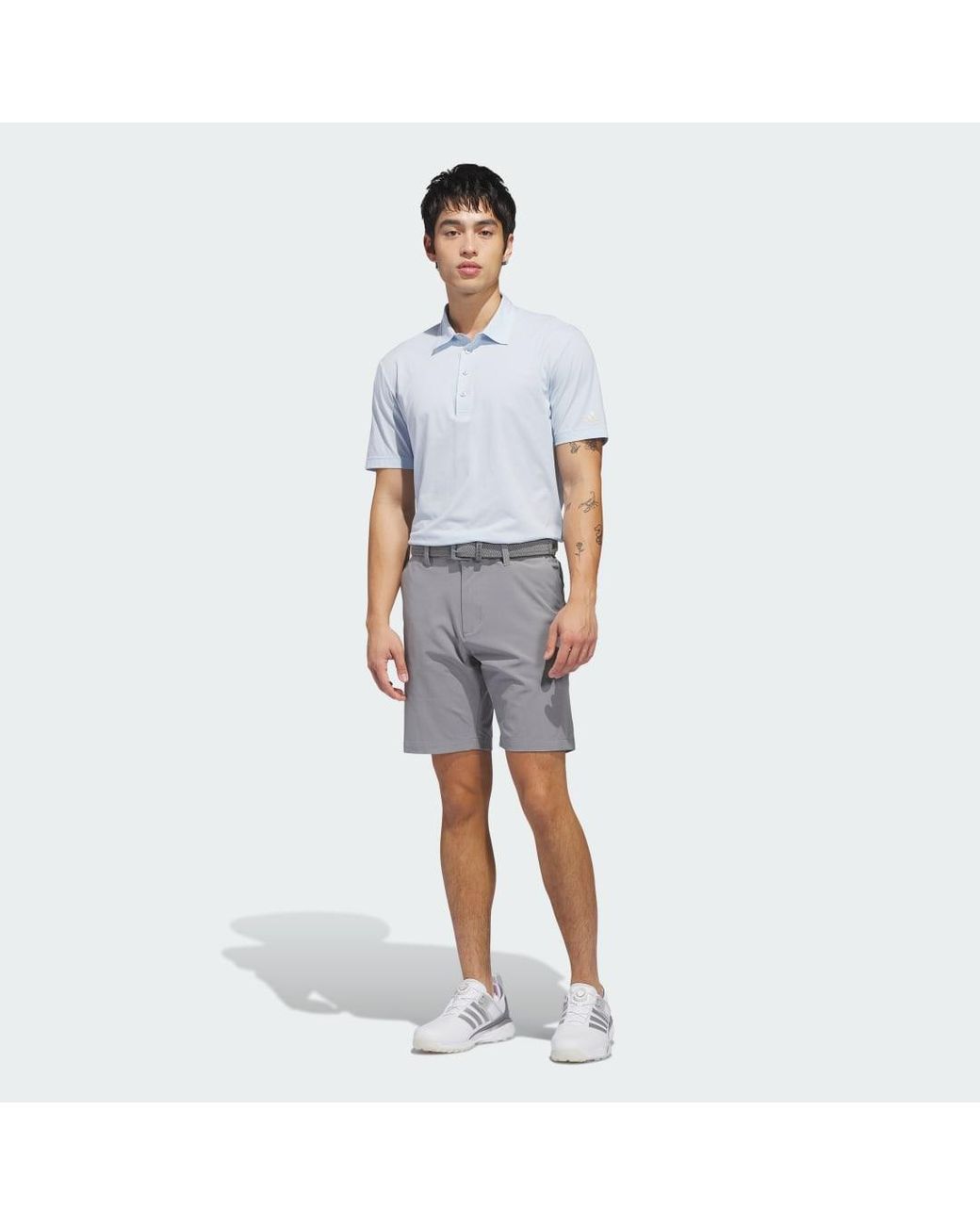 Adidas Gray Ultimate365 8.5-inch Golf Shorts for men