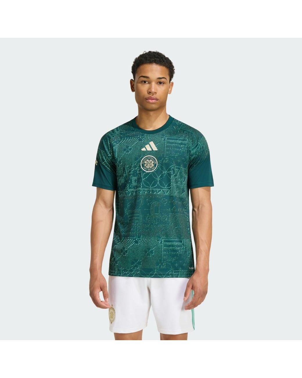 Adidas Green Celtic Fc 26/27 Tiro26 Pre Match Shirt for men
