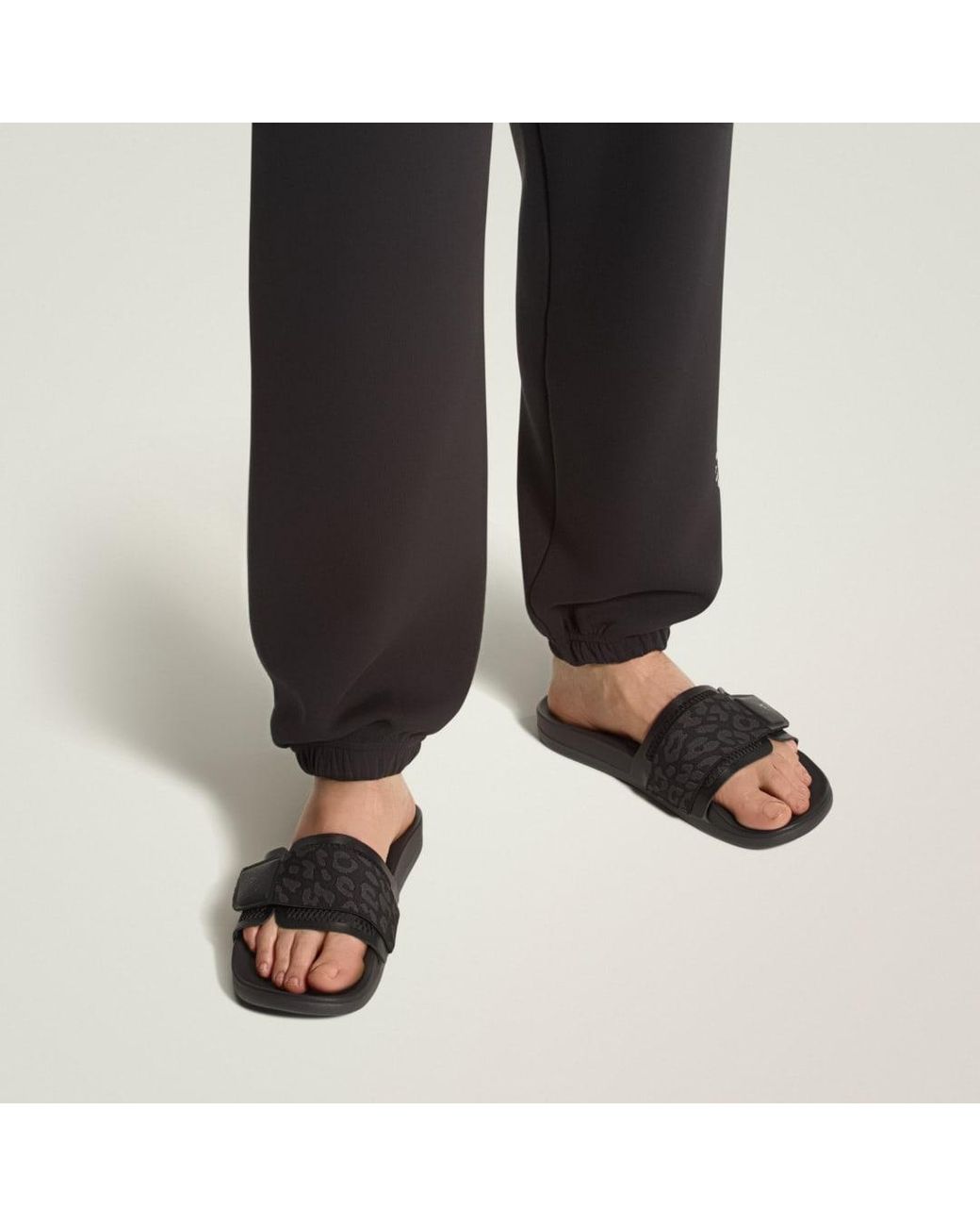 Adidas Black Slide Shoes