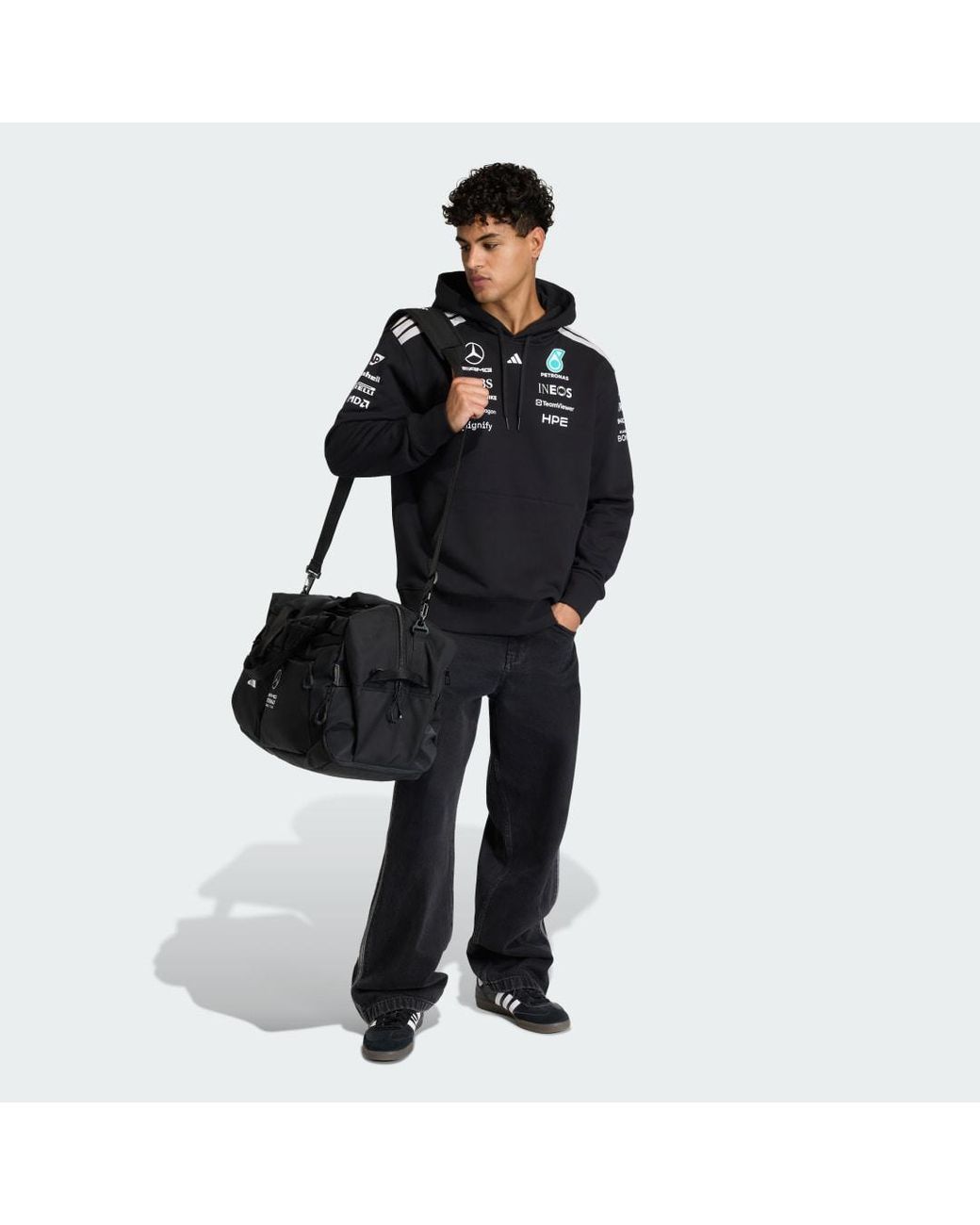 Adidas Black Mercedes for men