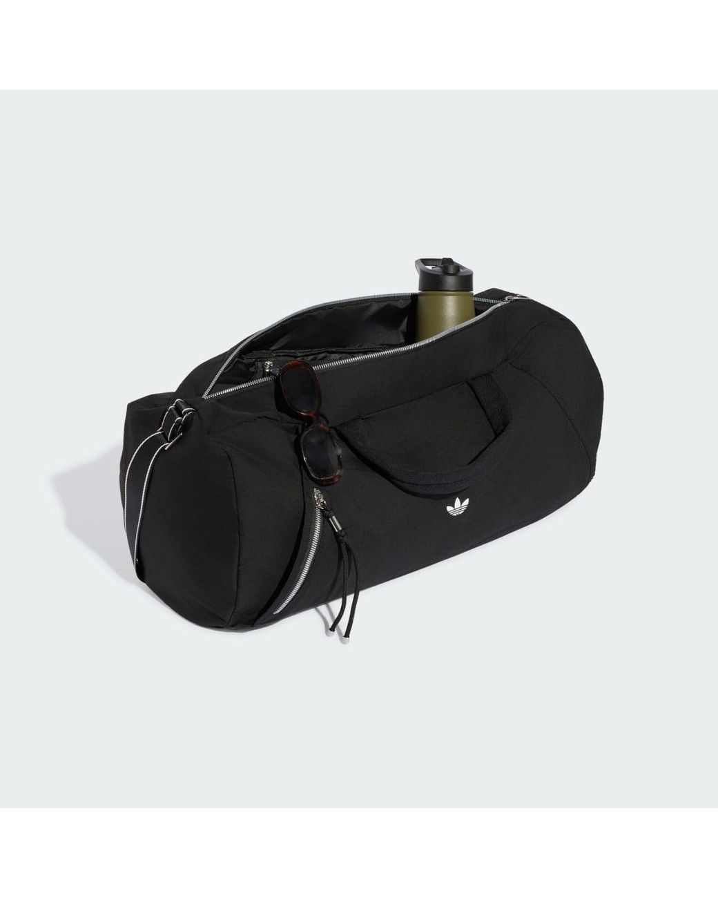 Adidas Black Og Sport Duffel Bag Medium