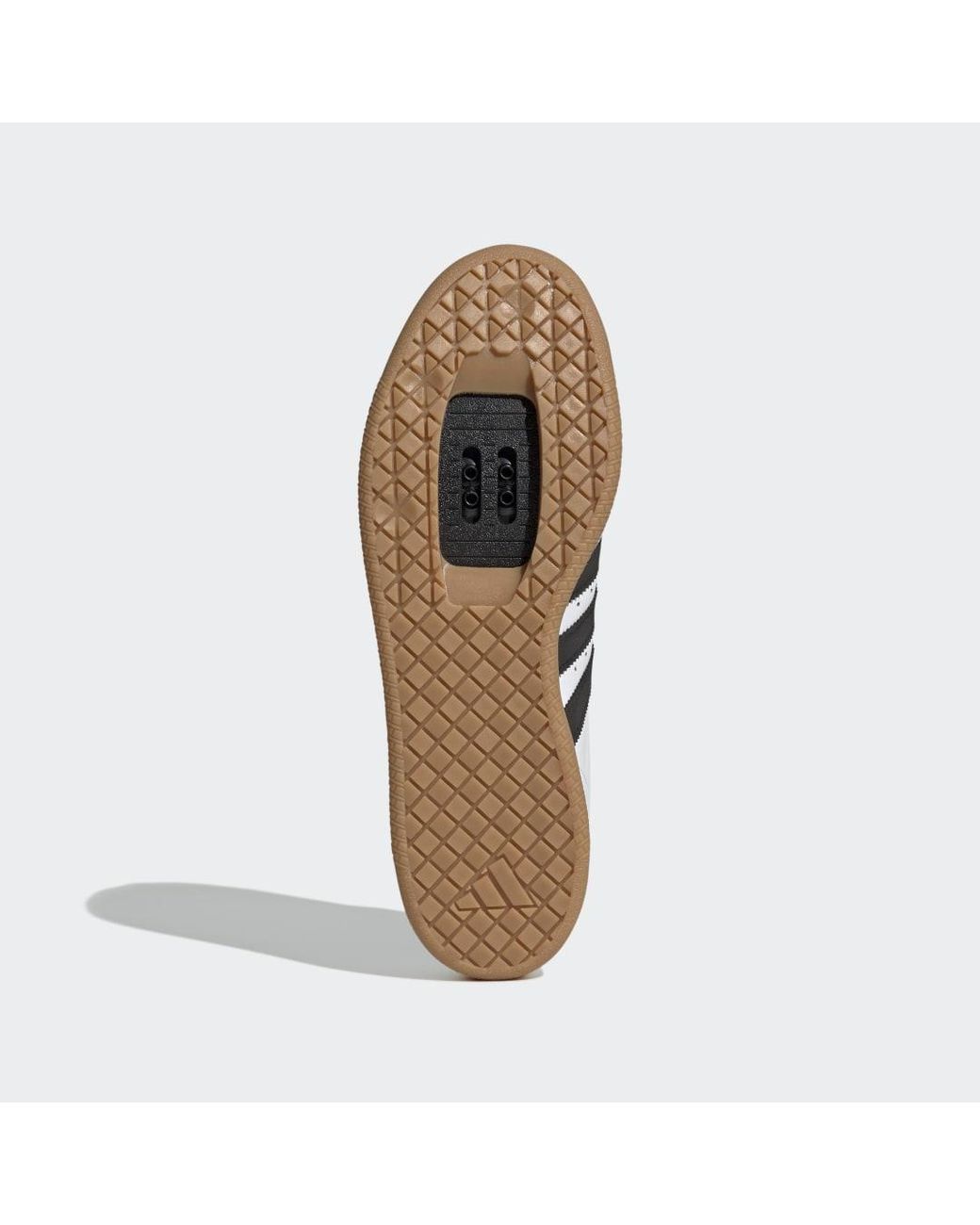 Adidas White Velosamba Leather Shoes