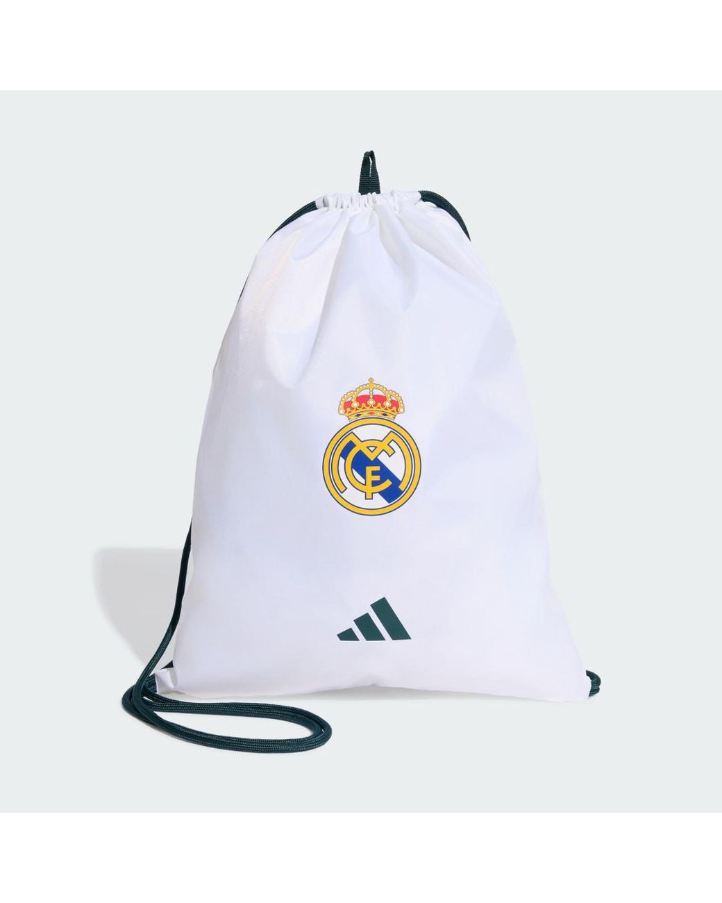 Adidas White Real Madrid Gym Sack