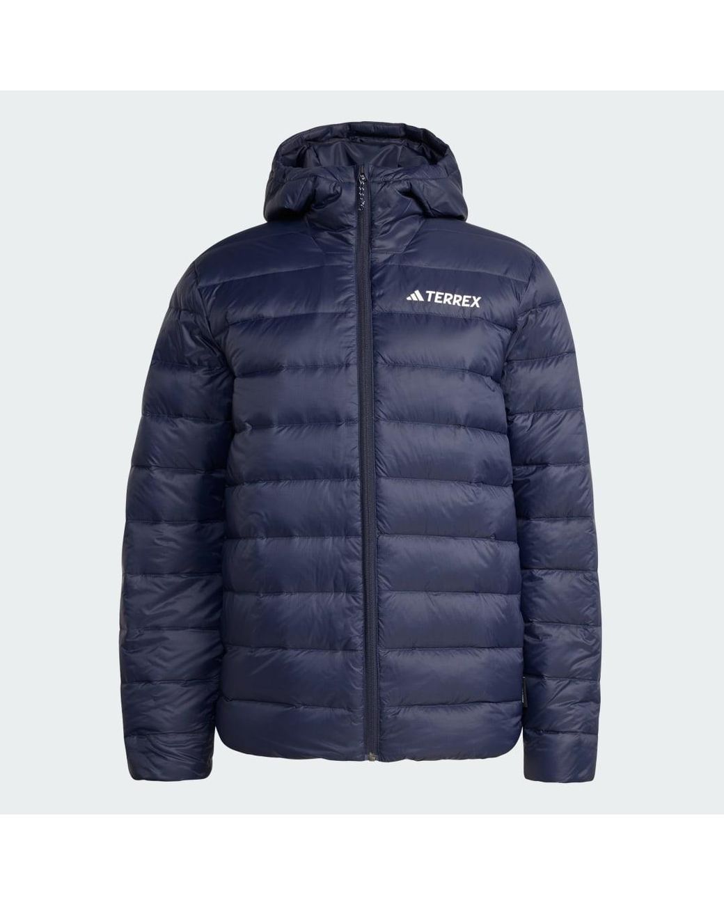 Terrex Multi Essentials Climawarm Light Down Hooded Jacket Adidas de hombre de color Blue