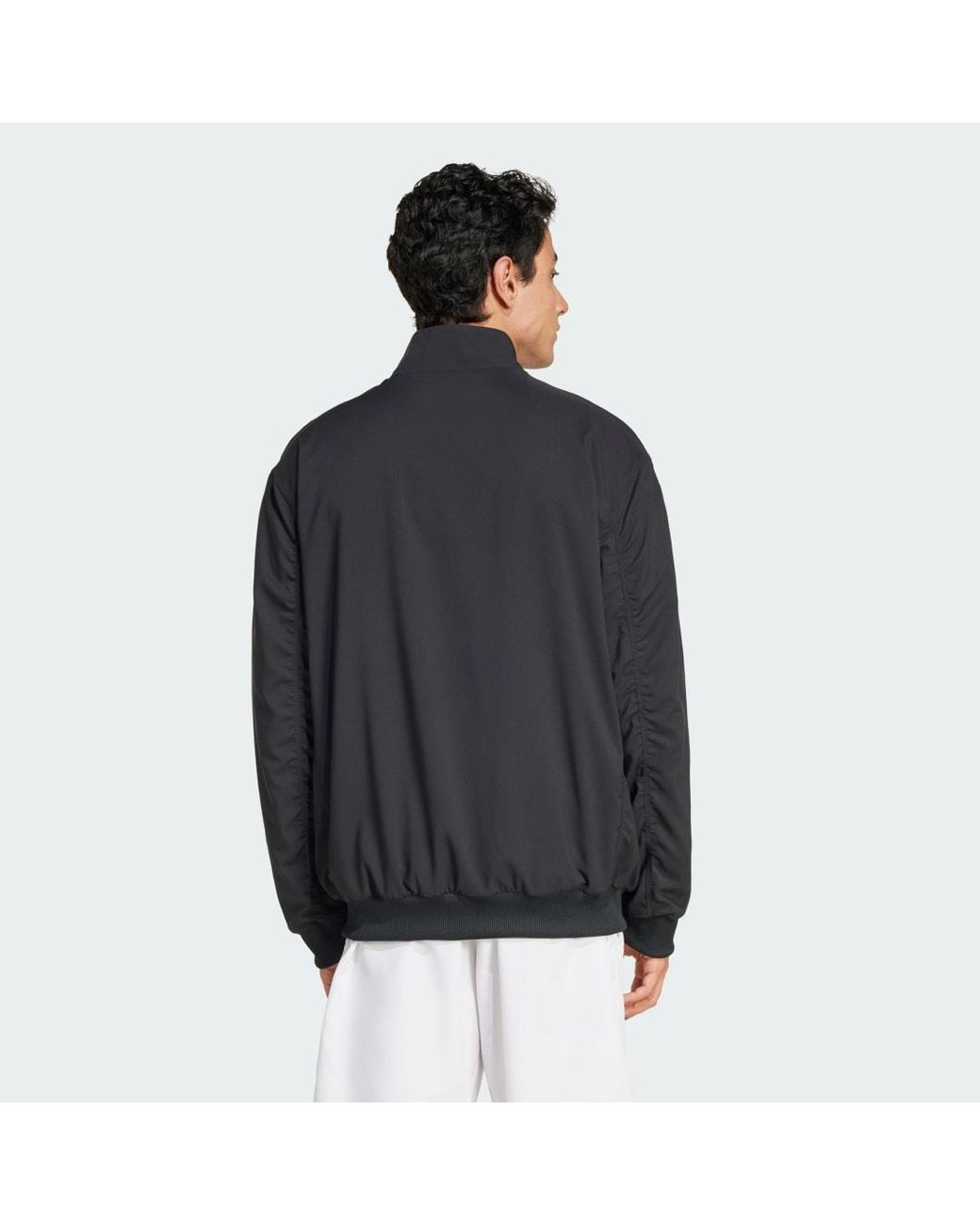 Adidas Black Tennis Walk-On Jacket for men