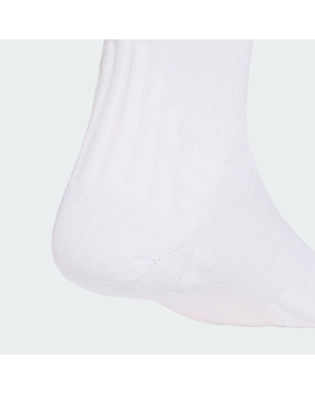 Adidas White Tennis Crew Socks Cushioned 1 Pair Pack