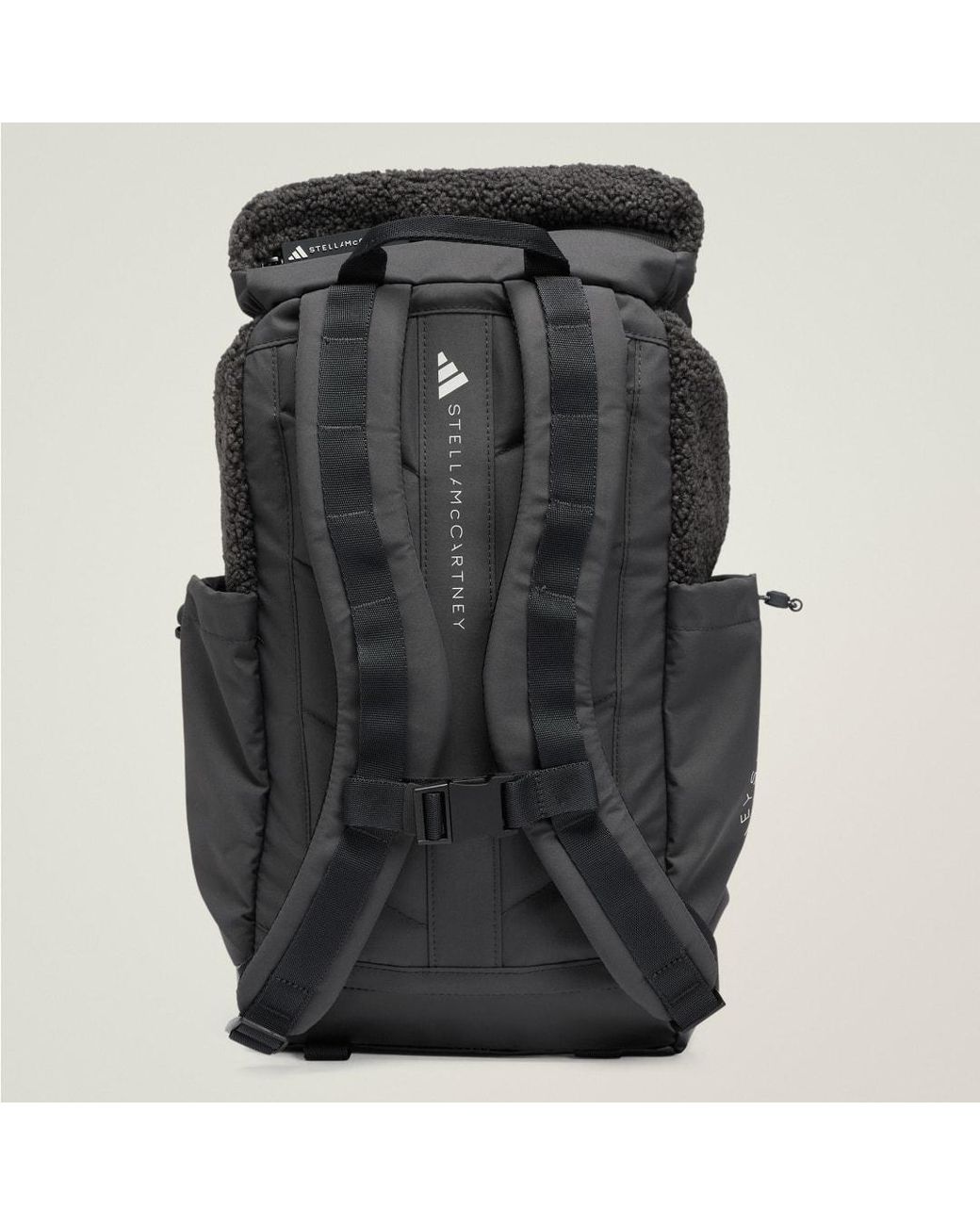 Adidas Black By Stella Mccartney Backpack Fleece
