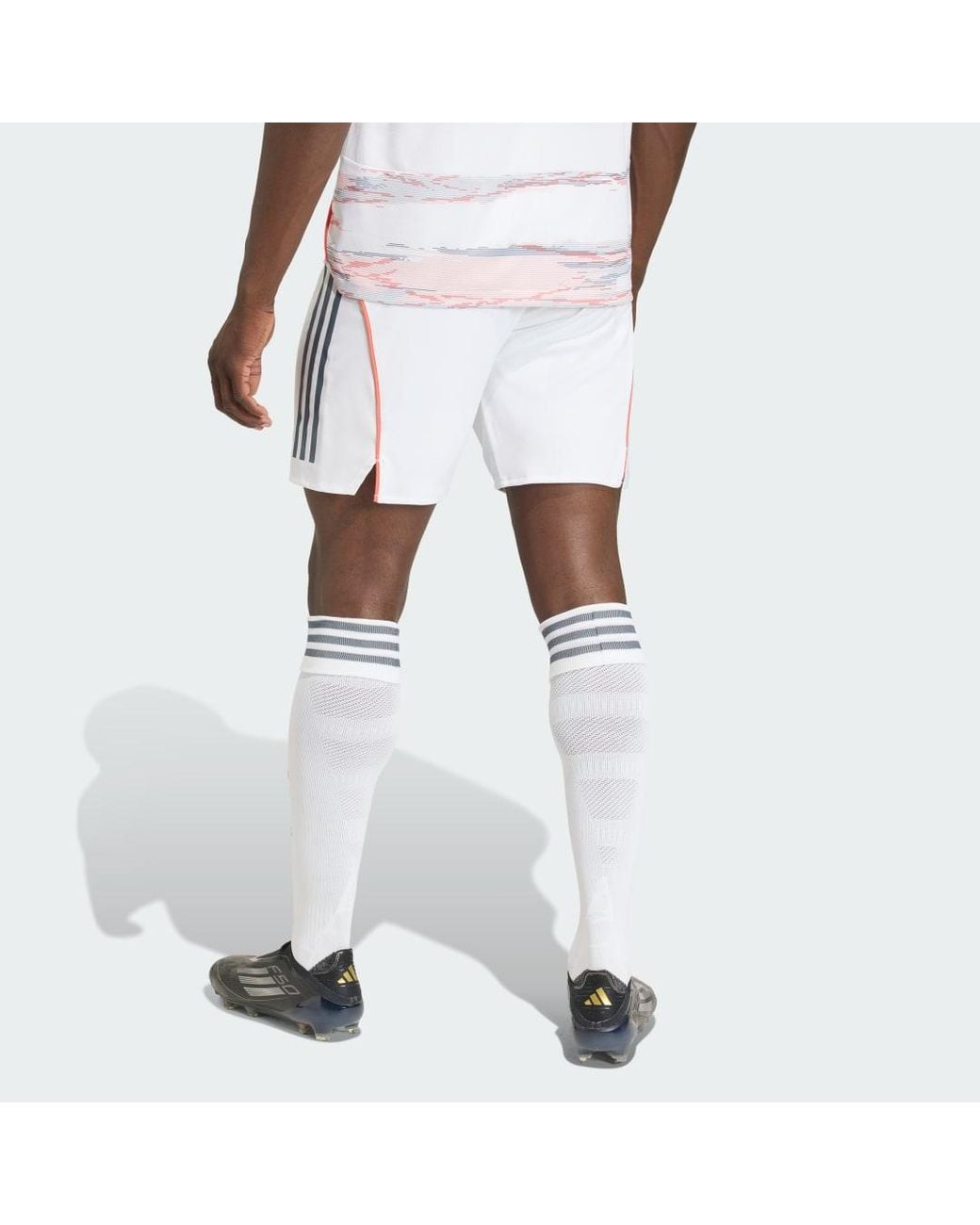 Adidas White Fc Bayern 2025/2026 Away Authentic Shorts for men