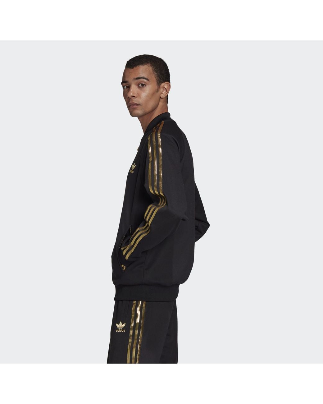adidas Synthetic Sst 24k Track Jacket 
