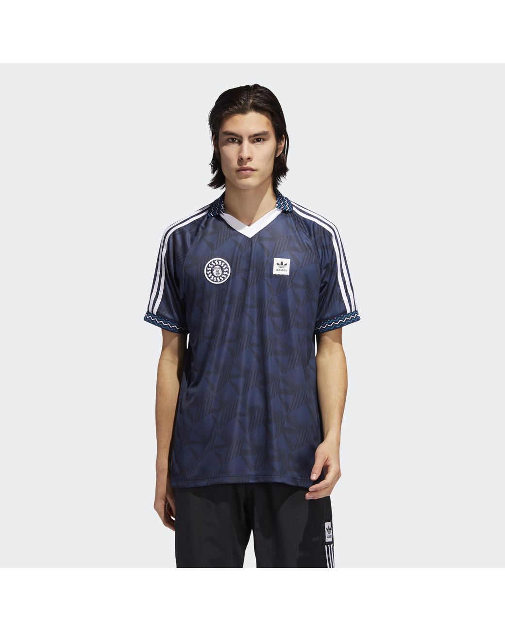 adidas Bootleague Jersey in Blue for Men | Lyst UK