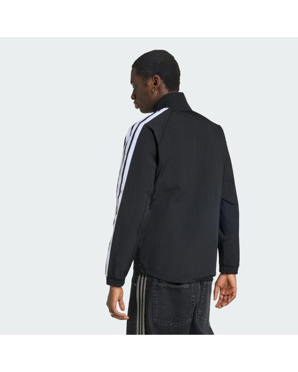 Adidas Black Juventus Turin Home Anthem Jacket for men