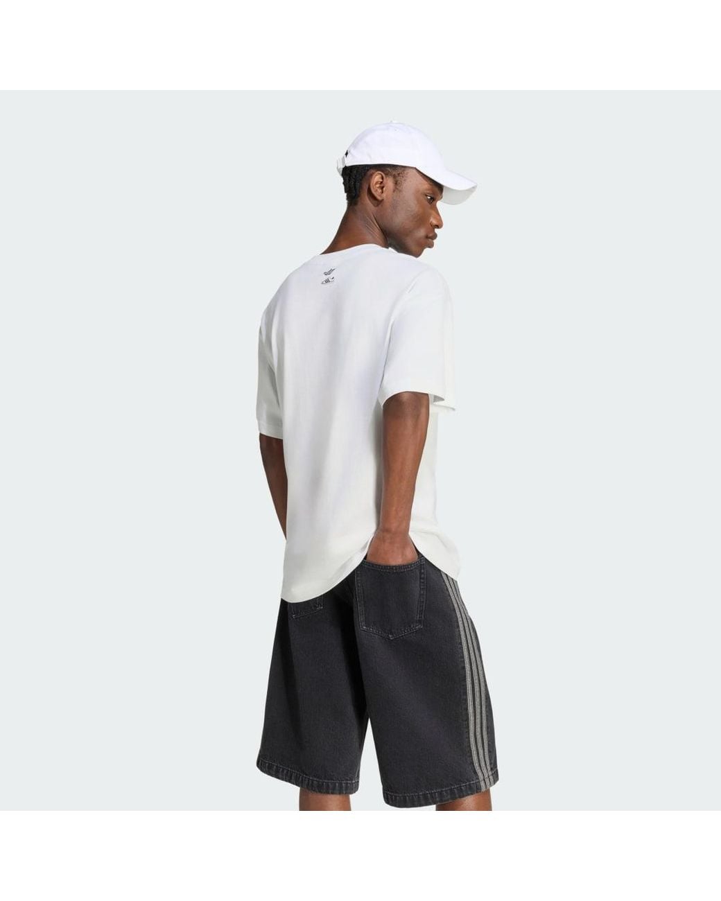 Adidas White Where Are My Superstars Tee for men