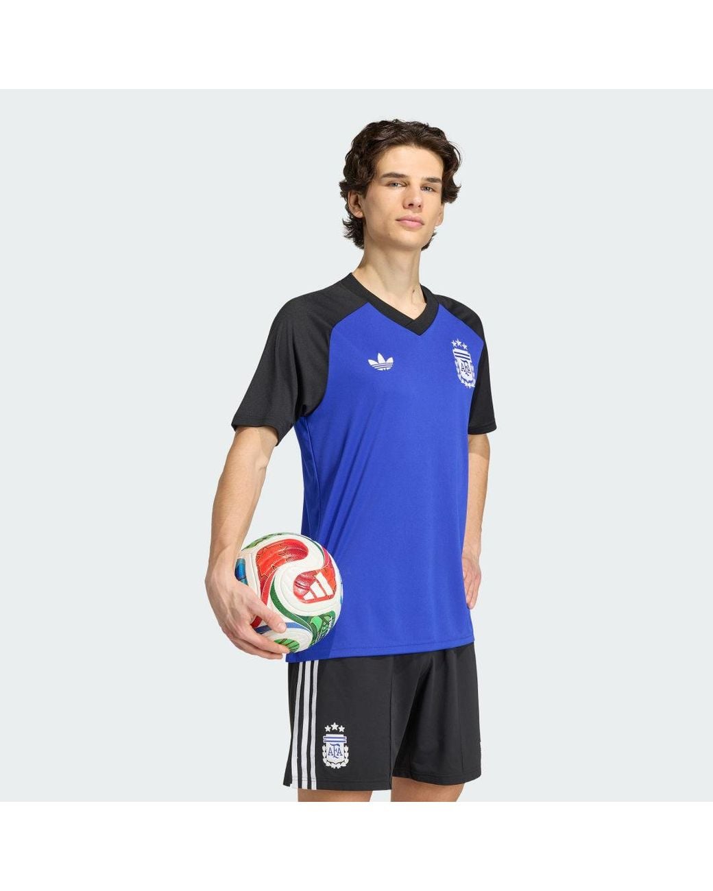 Adidas Blue Argentina National Team 2026 Pre-Match Top for men
