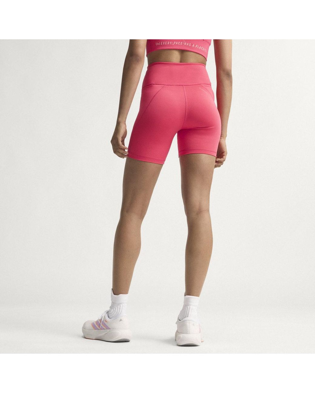 Adidas Pink Adi365 Runners Short Leggings
