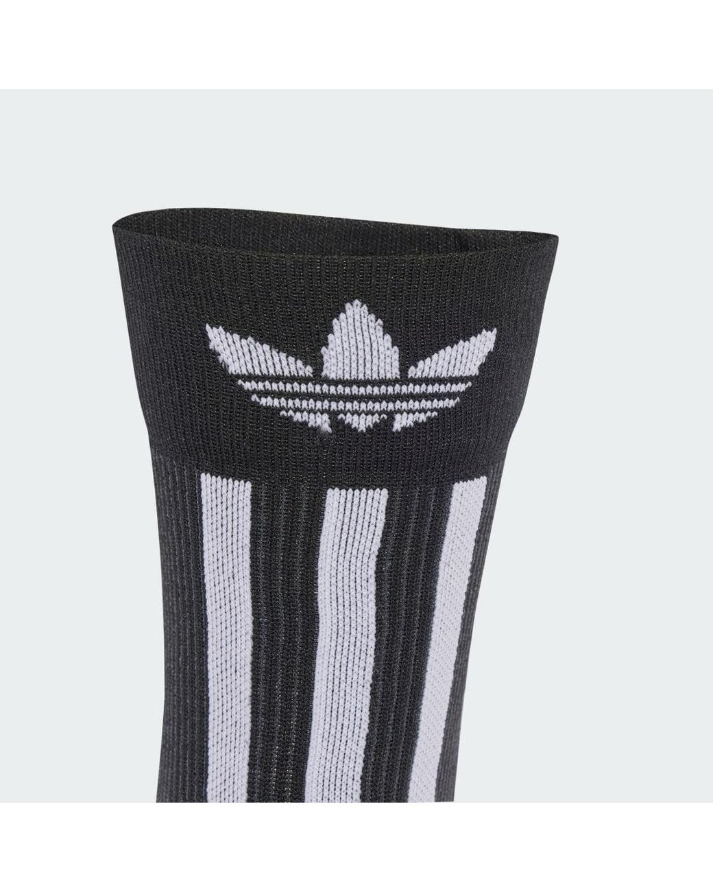 Adidas Originals Black Techy Crew Socks 2 Pairs